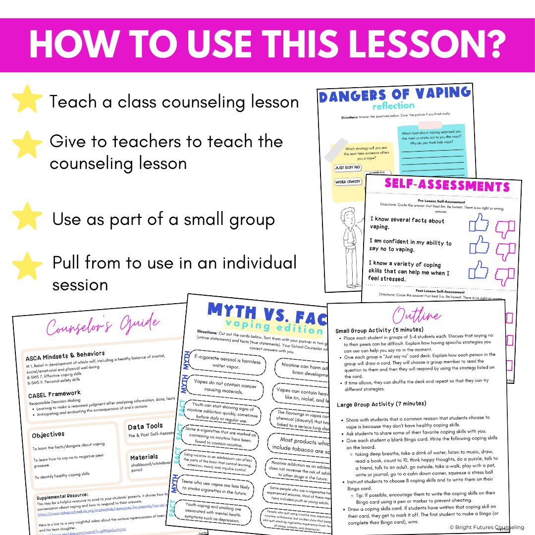 Vaping and E-Cigarettes Prevention for Middle School