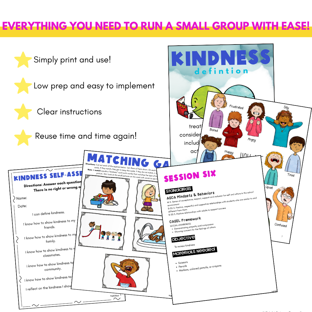 Kindness Small Group - Primary and Elementary