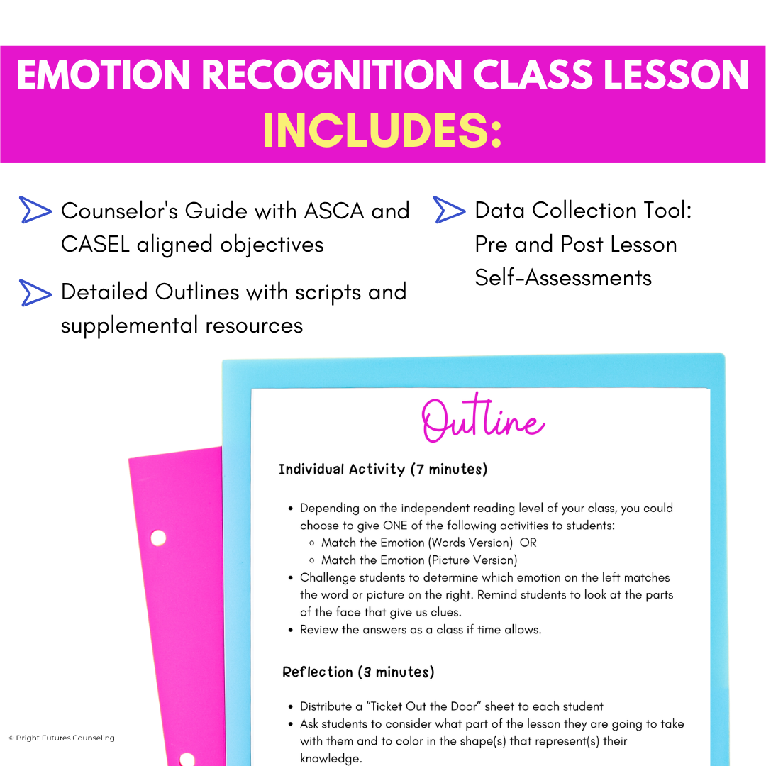 Feelings and Emotion Identification Primary Class Lesson
