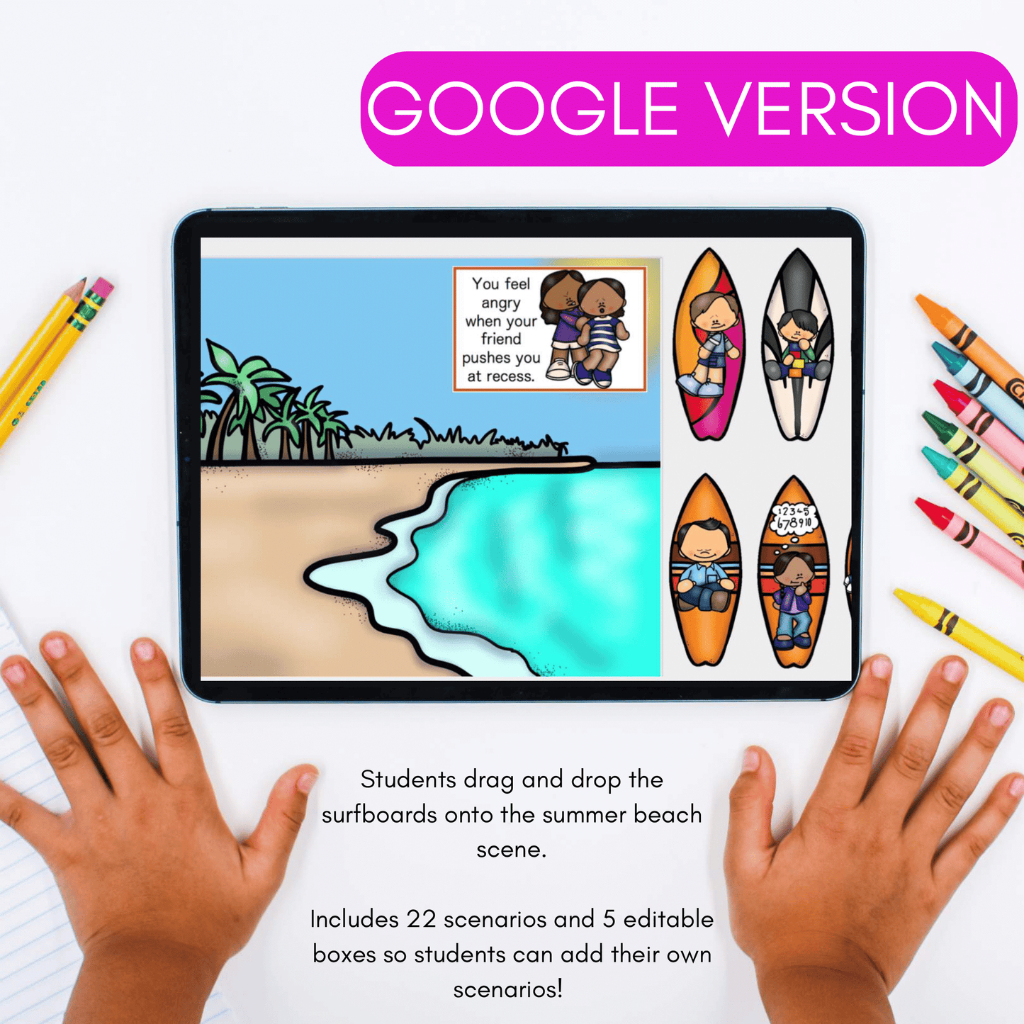 Summer Coping Strategies - Digial End of the Year Counseling SEL Activity