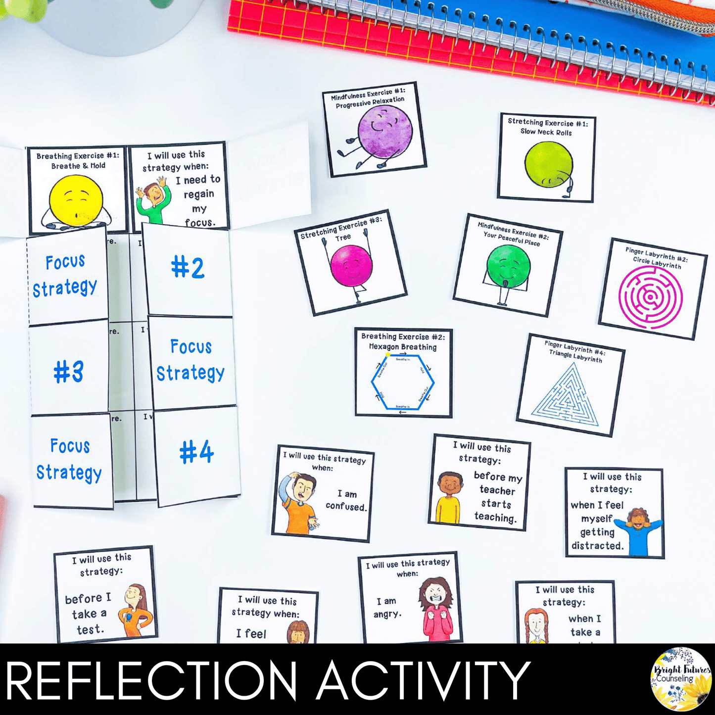Focus and Attention Lesson for Social Emotional Learning and School Counseling