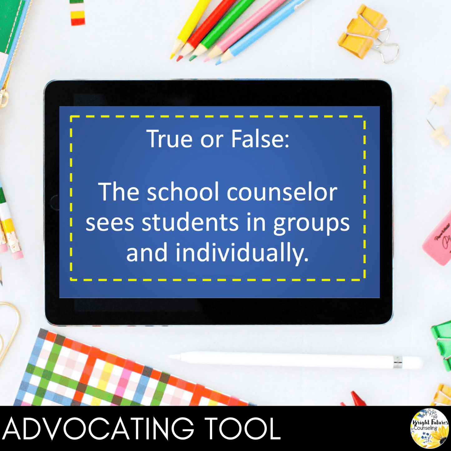 Meet the School Counselor Game Show - Meet the Counselor Template Editable Intro