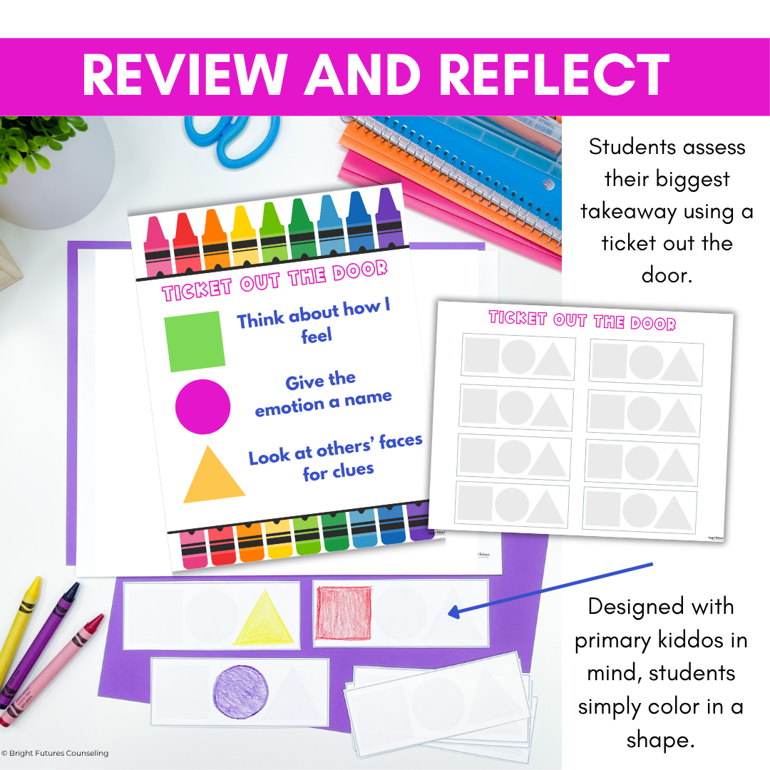 Feelings and Emotion Identification Primary Class Lesson
