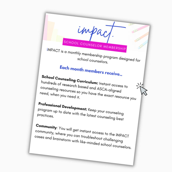 A letter counselors can share with their administrator