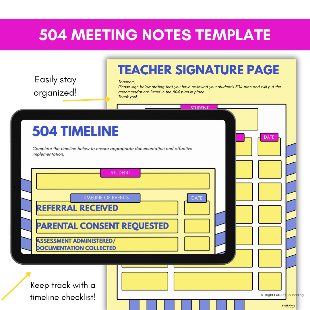 504 Toolkit for Elementary and Middle School