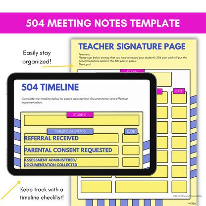504 Toolkit for Elementary and Middle School