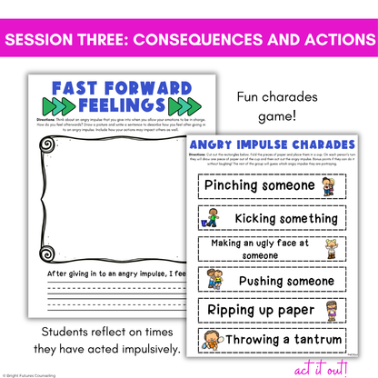 Anger Management and Coping Skills Small Group - Elementary