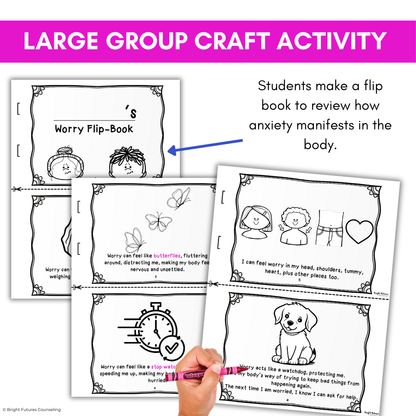 Identifying Worries Lesson & Activities for Primary