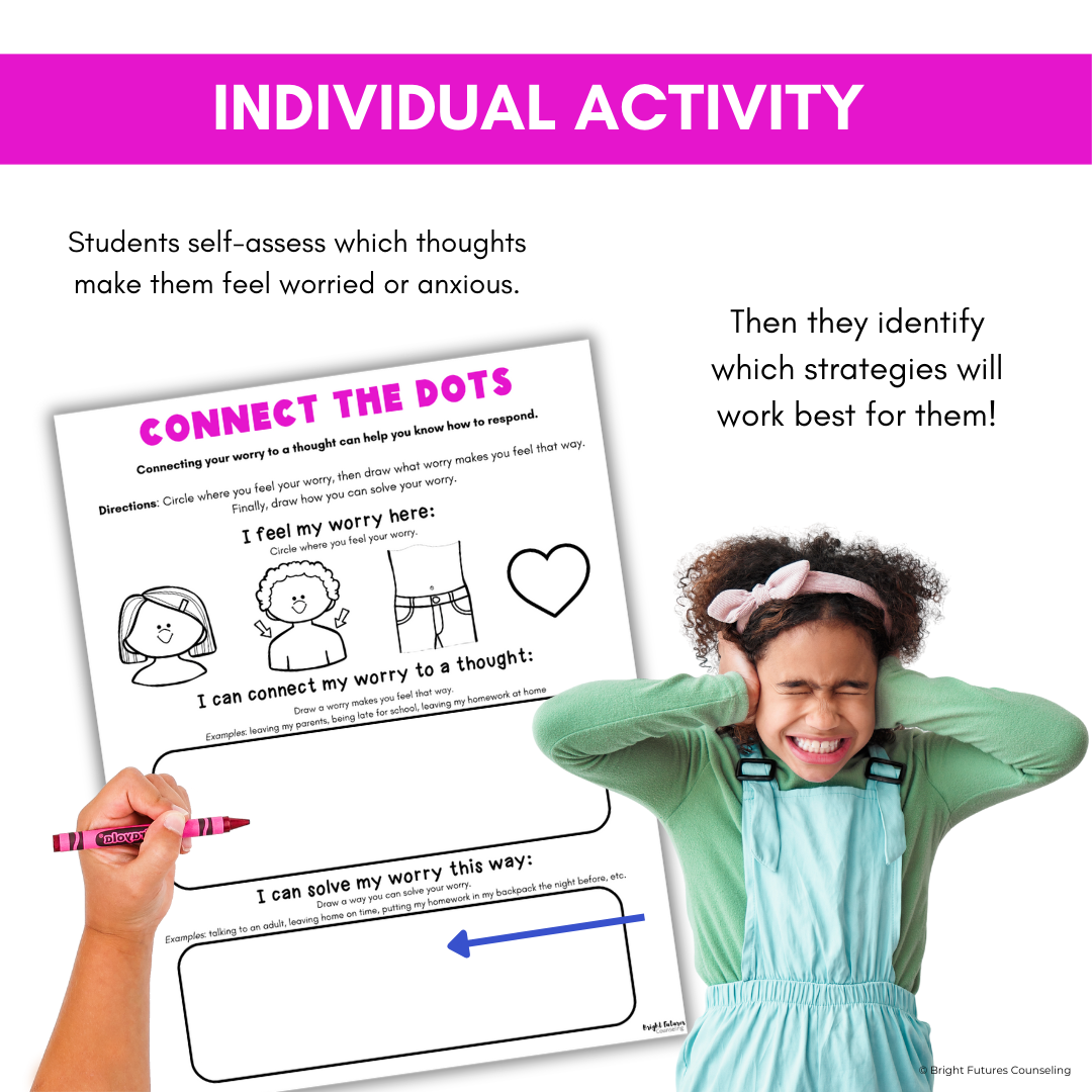 Identifying Worries Lesson & Activities for Primary
