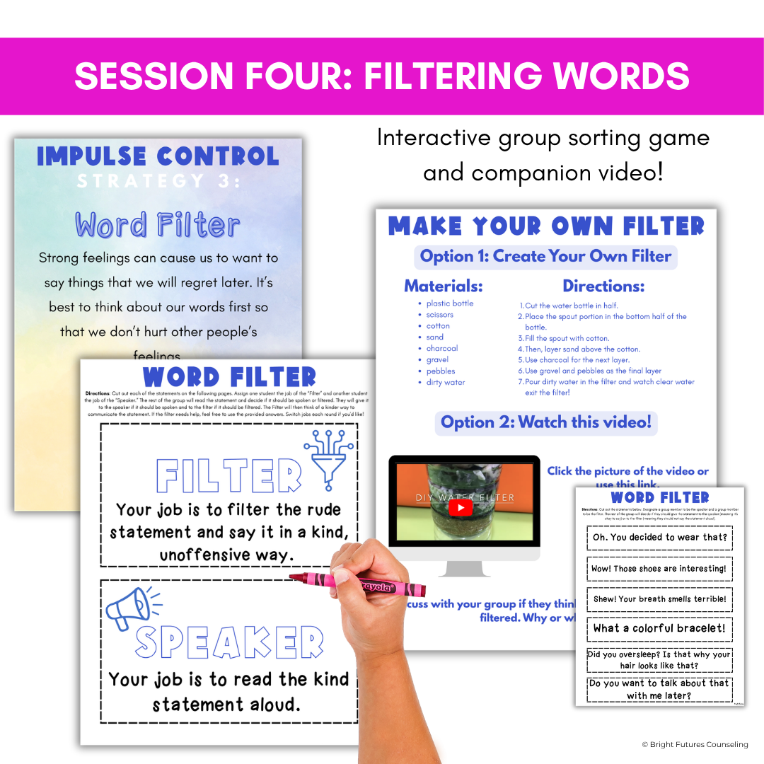 Impulse Control Small Group - Primary and Elementary