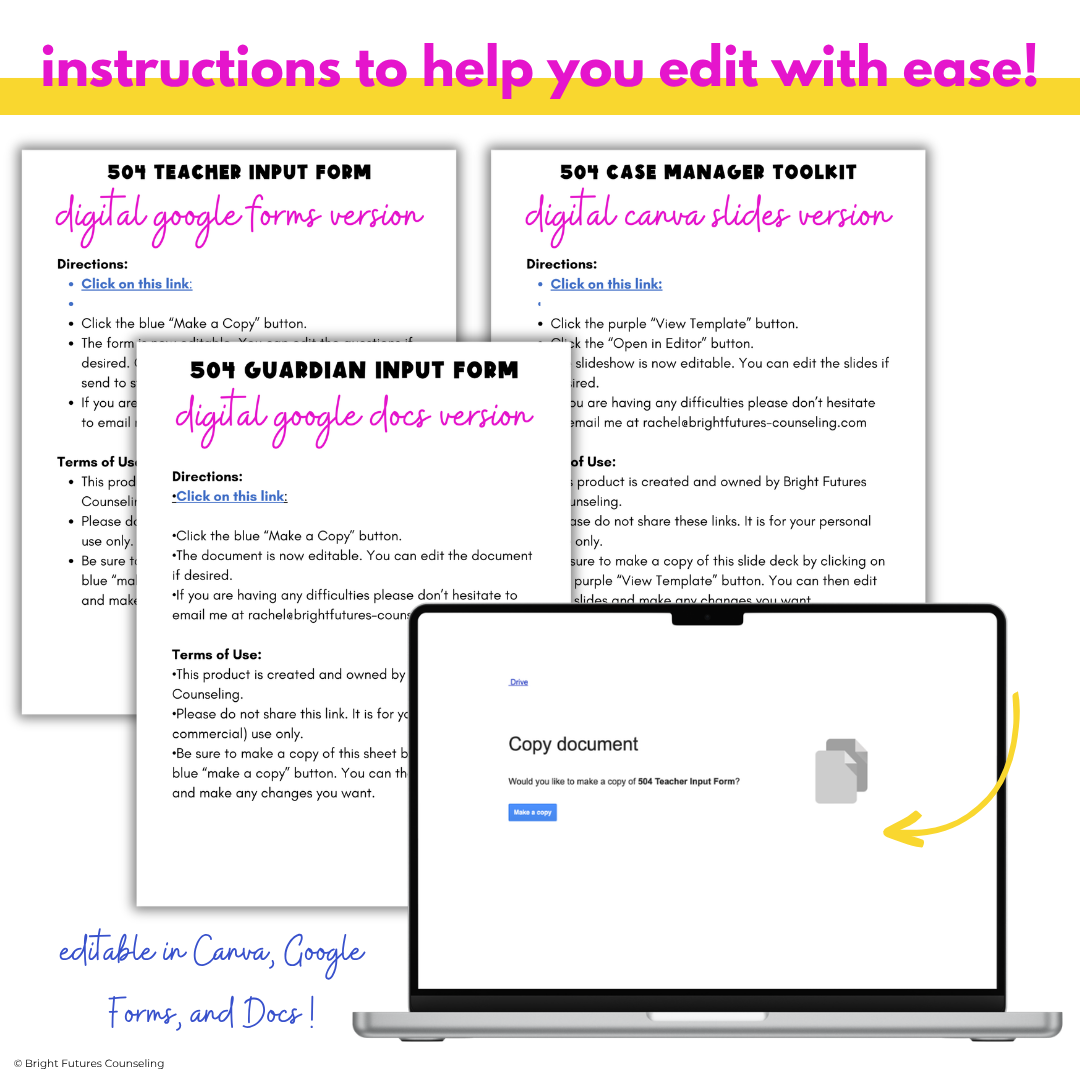 504 Toolkit for Elementary and Middle School