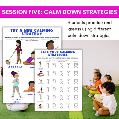 Circle of Control Small Group for Stress and Anxiety - Elementary