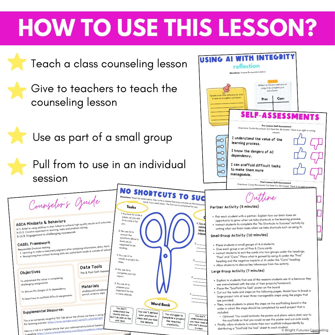 Using AI with Integrity - Middle School Class Lesson
