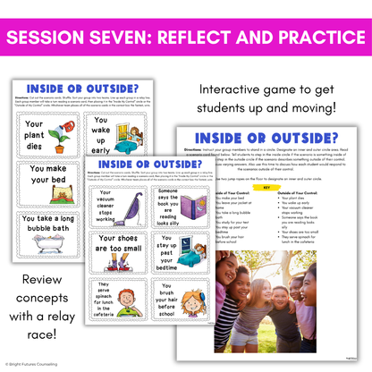 Circle of Control Small Group for Stress and Anxiety - Elementary