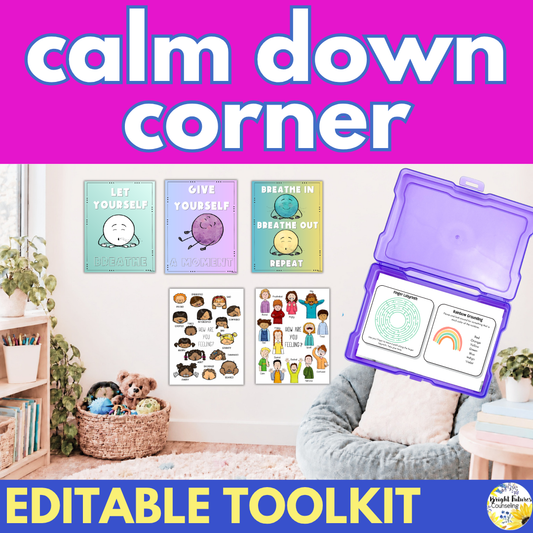 Classroom Calm Down Corner ToolKit