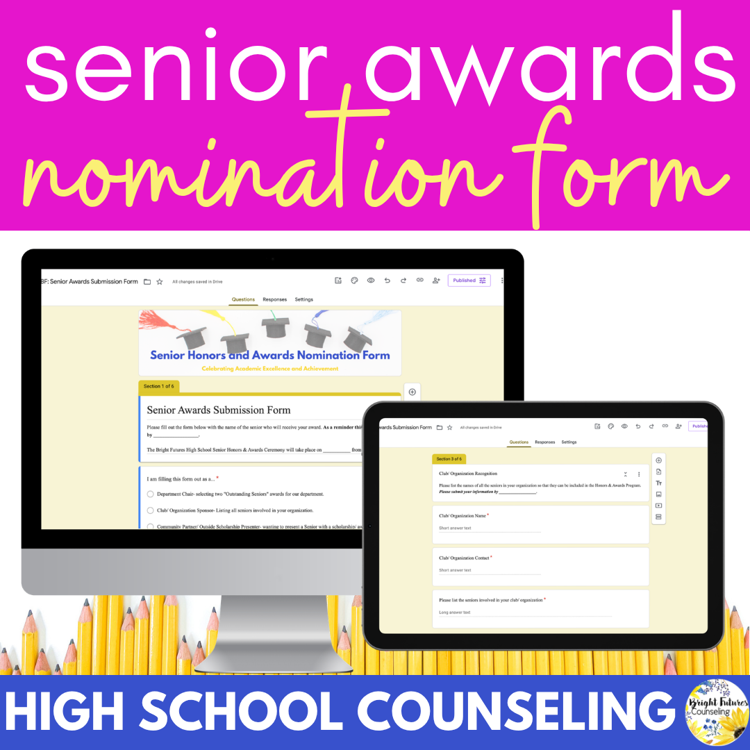 Senior Awards Nomination Form