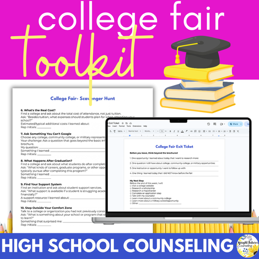 High School College Fair Toolkit