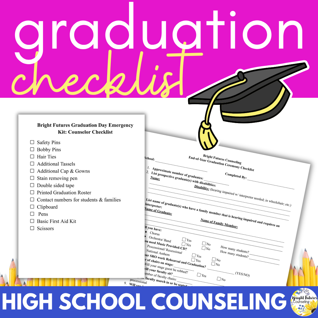 High School Graduation Checklist