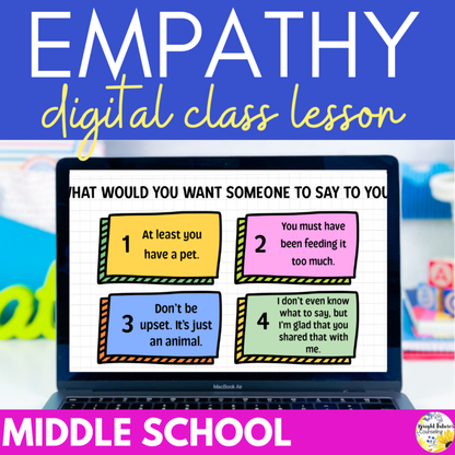 Empathy Middle School Digital Counseling Lesson