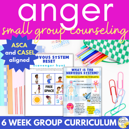 Anger Management and Coping Skills Small Group - Elementary
