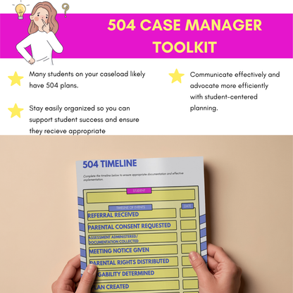 504 Toolkit for Elementary and Middle School