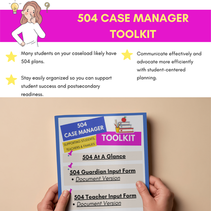 504 Case Manager Toolkit