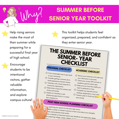 Summer Before Senior Year Toolkit