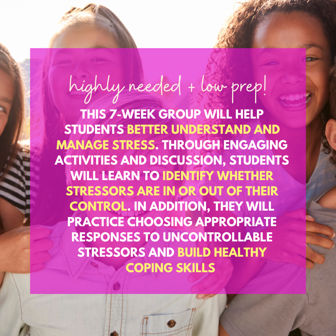Circle of Control Small Group for Stress and Anxiety - Elementary
