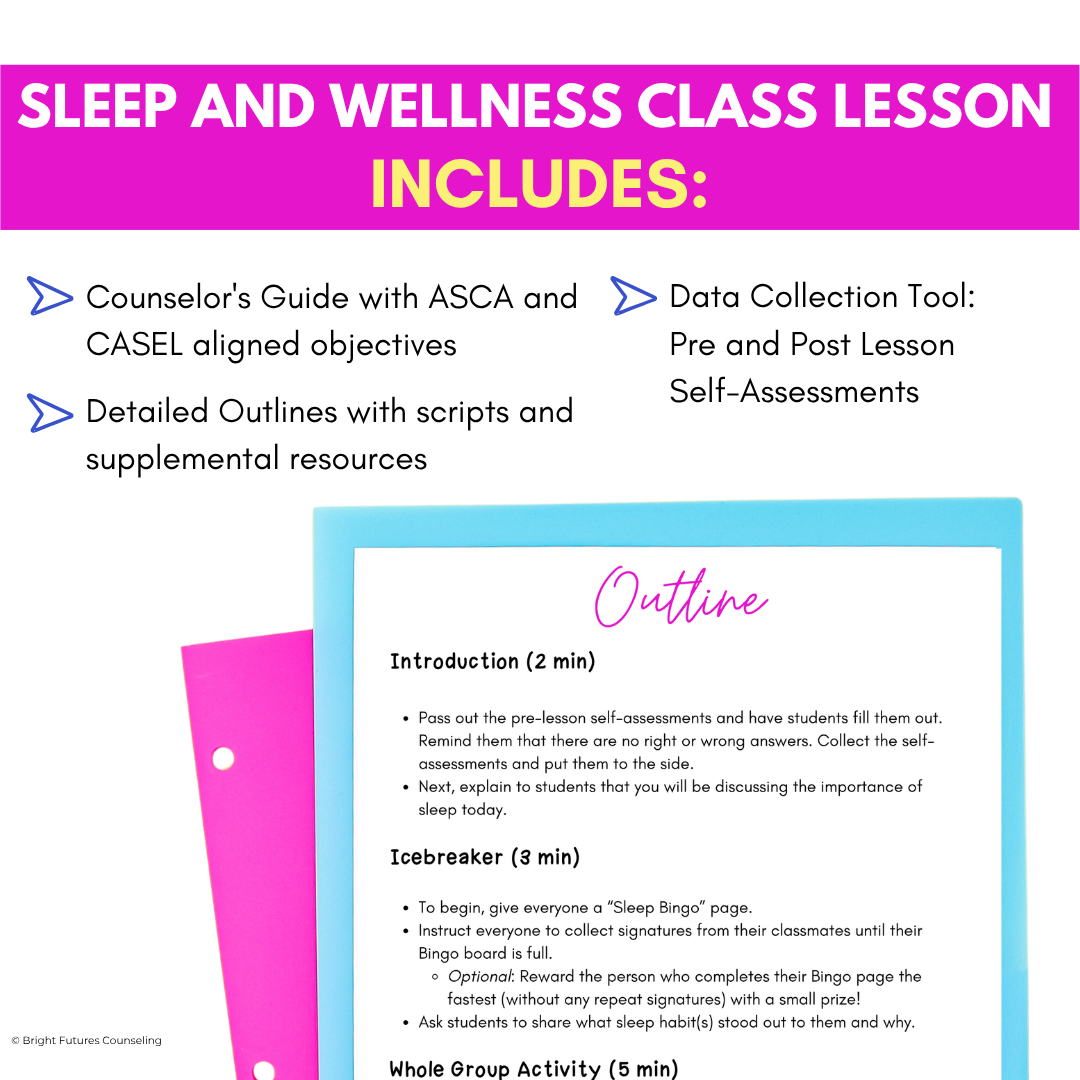 Wellness and Sleep Hygiene Class Lesson