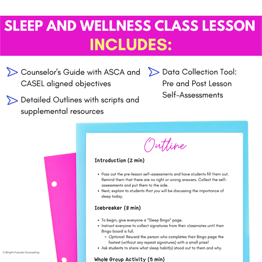 Wellness and Sleep Hygiene Class Lesson