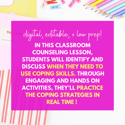 Coping Skills Digital Lesson
