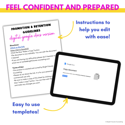 High School Counseling Promotion & Retention Guidelines
