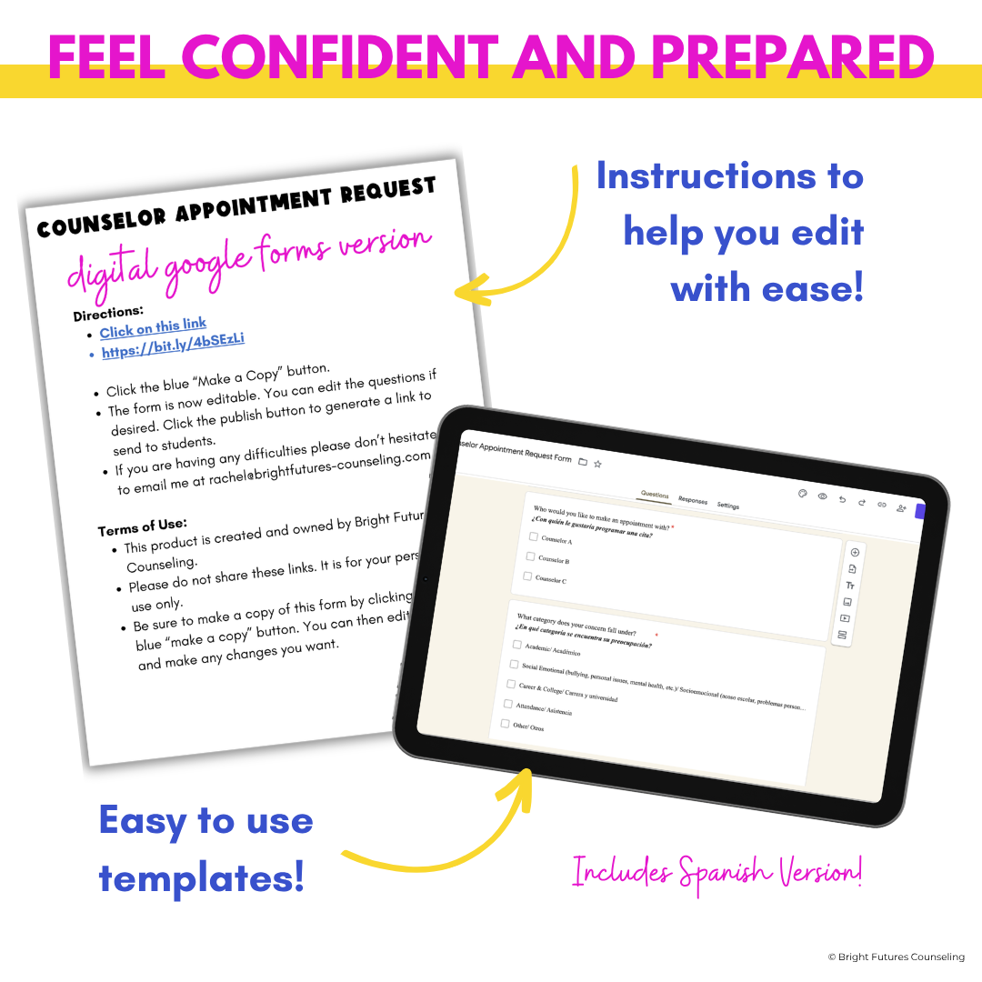 School Counselor Appointment Request Form- High School Counseling