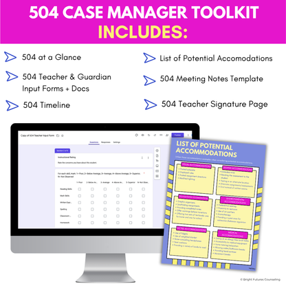 504 Toolkit for Elementary and Middle School