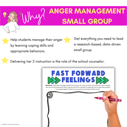Anger Management and Coping Skills Small Group - Elementary