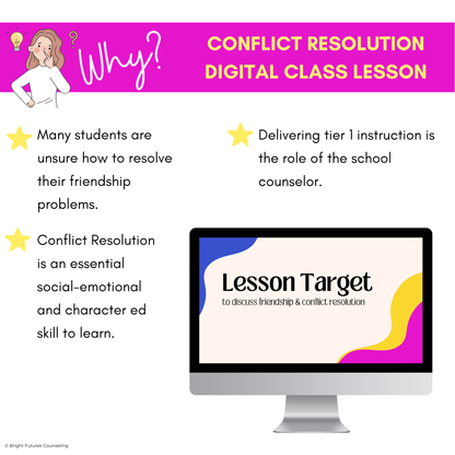 Conflict Resolution and Friendship Digital Lesson