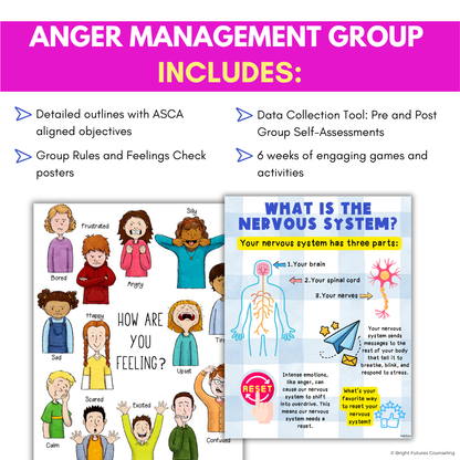 Anger Management and Coping Skills Small Group - Elementary