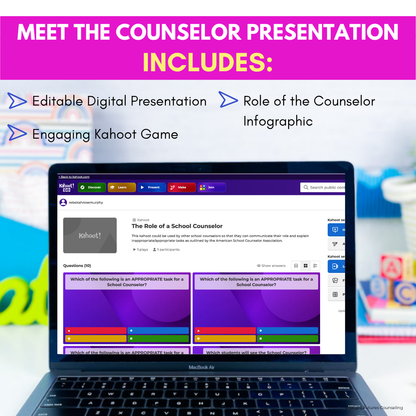 Meet the School Counselor Presentation for Staff
