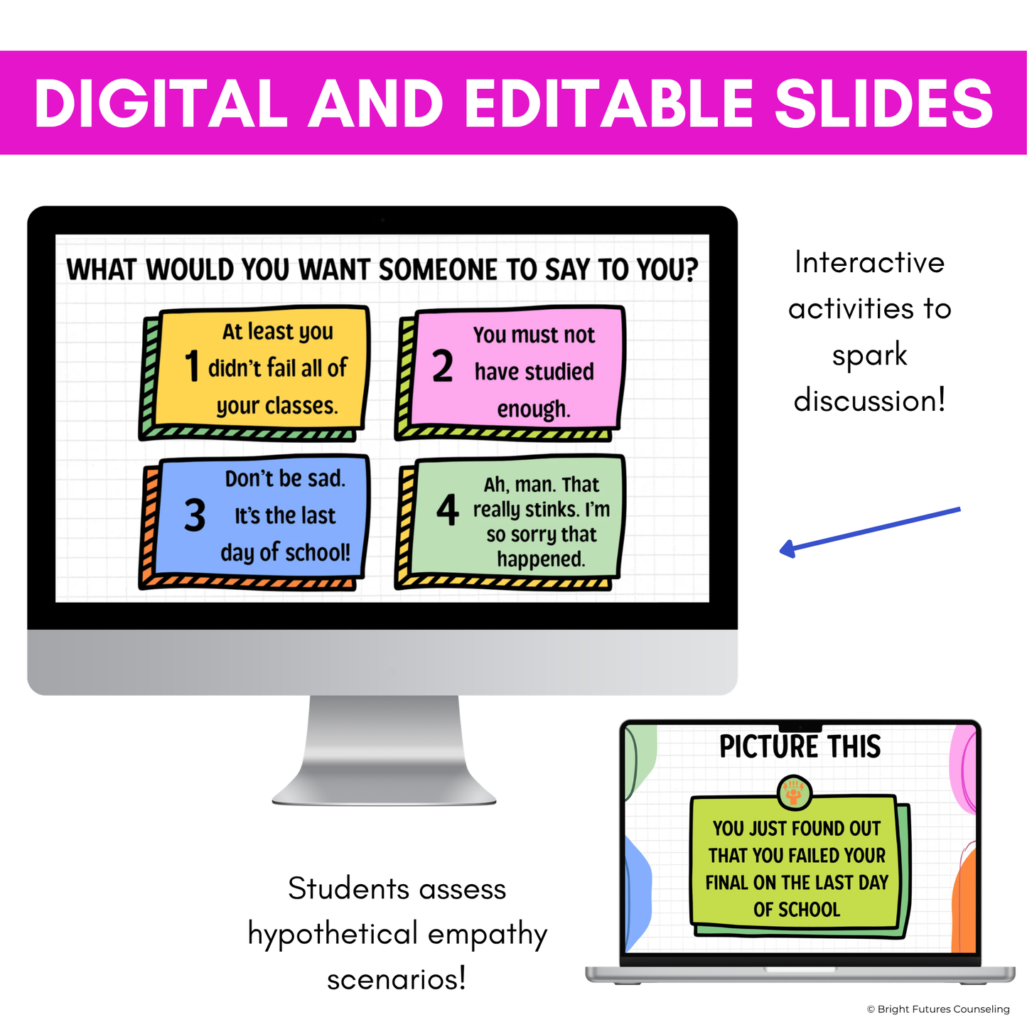 Empathy Middle School Digital Counseling Lesson