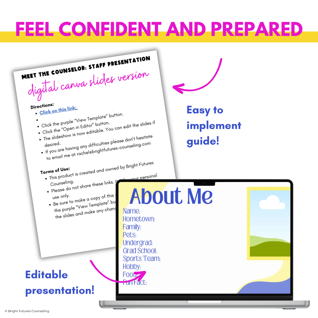 Meet the School Counselor Presentation for Staff