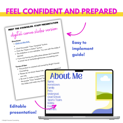 Meet the School Counselor Presentation for Staff