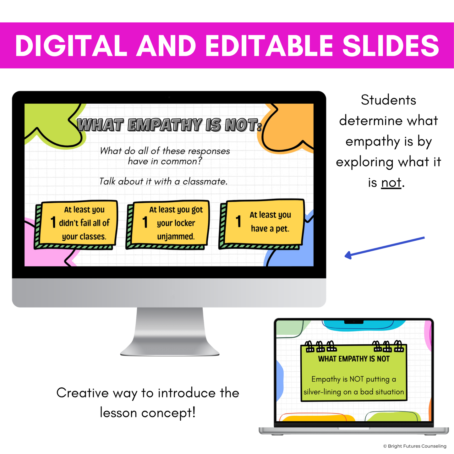 Empathy Middle School Digital Counseling Lesson