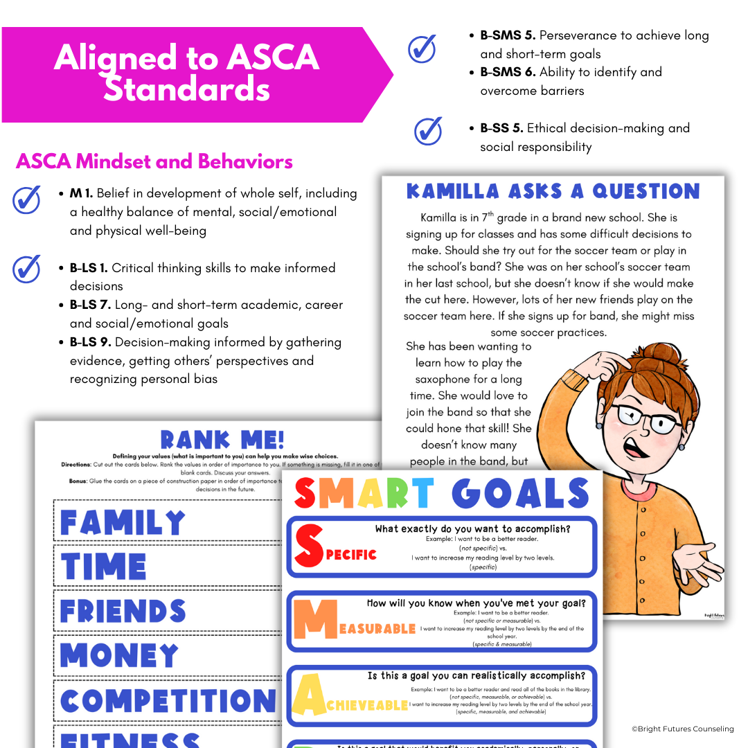 Responsible Decision Making Middle School Individual Curriculum