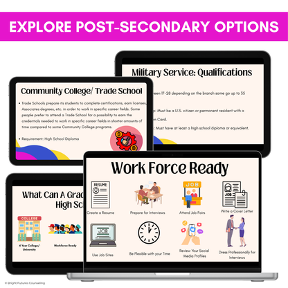 High School Senior Parent Night Presentation - Tools for High School Counselors