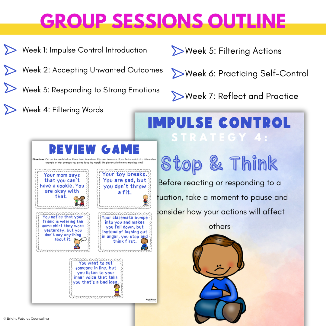 Impulse Control Small Group - Primary and Elementary