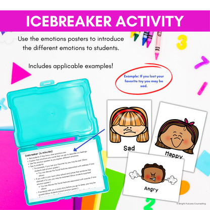 Feelings and Emotion Identification Primary Class Lesson
