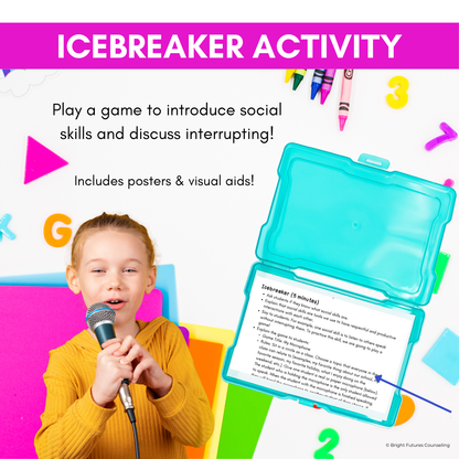 Conversing with Others & Social Skills Lesson for Primary
