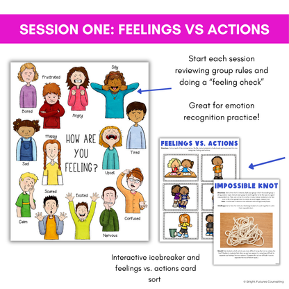 Anger Management and Coping Skills Small Group - Elementary