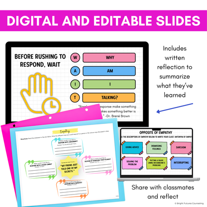 Empathy Middle School Digital Counseling Lesson
