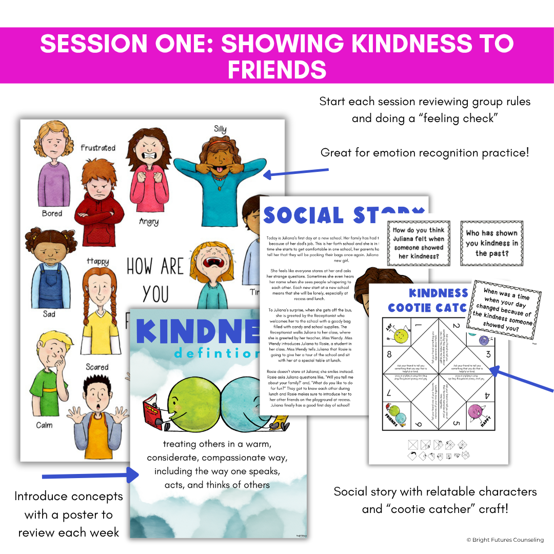 Kindness Small Group - Primary and Elementary